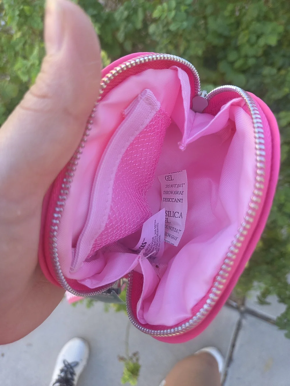 Starbucks Pink Strawberry Charm Coin Pouch Keychain